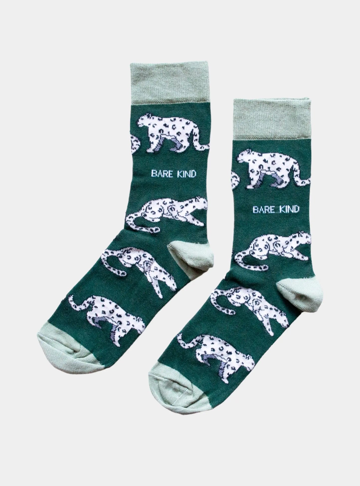 Save the Snow Leopards Bamboo Socks Bare Kind