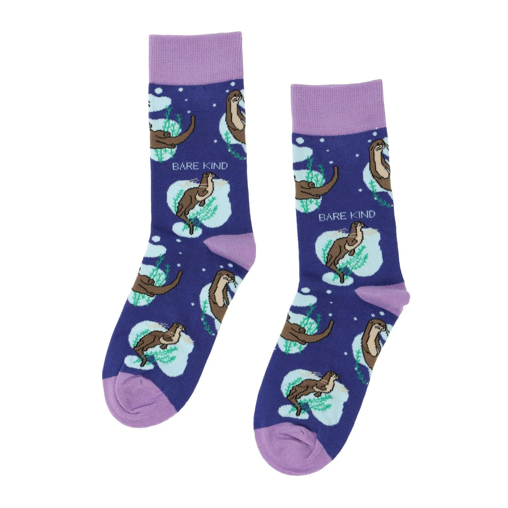 Save the Sport Otters Bamboo Socks Bare Kind