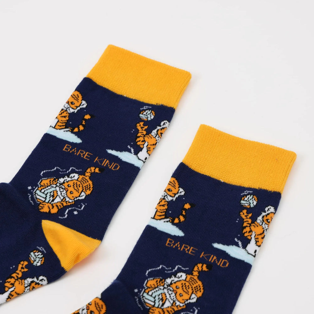 Save the Sport Tiger Bamboo Socks Bare Kind