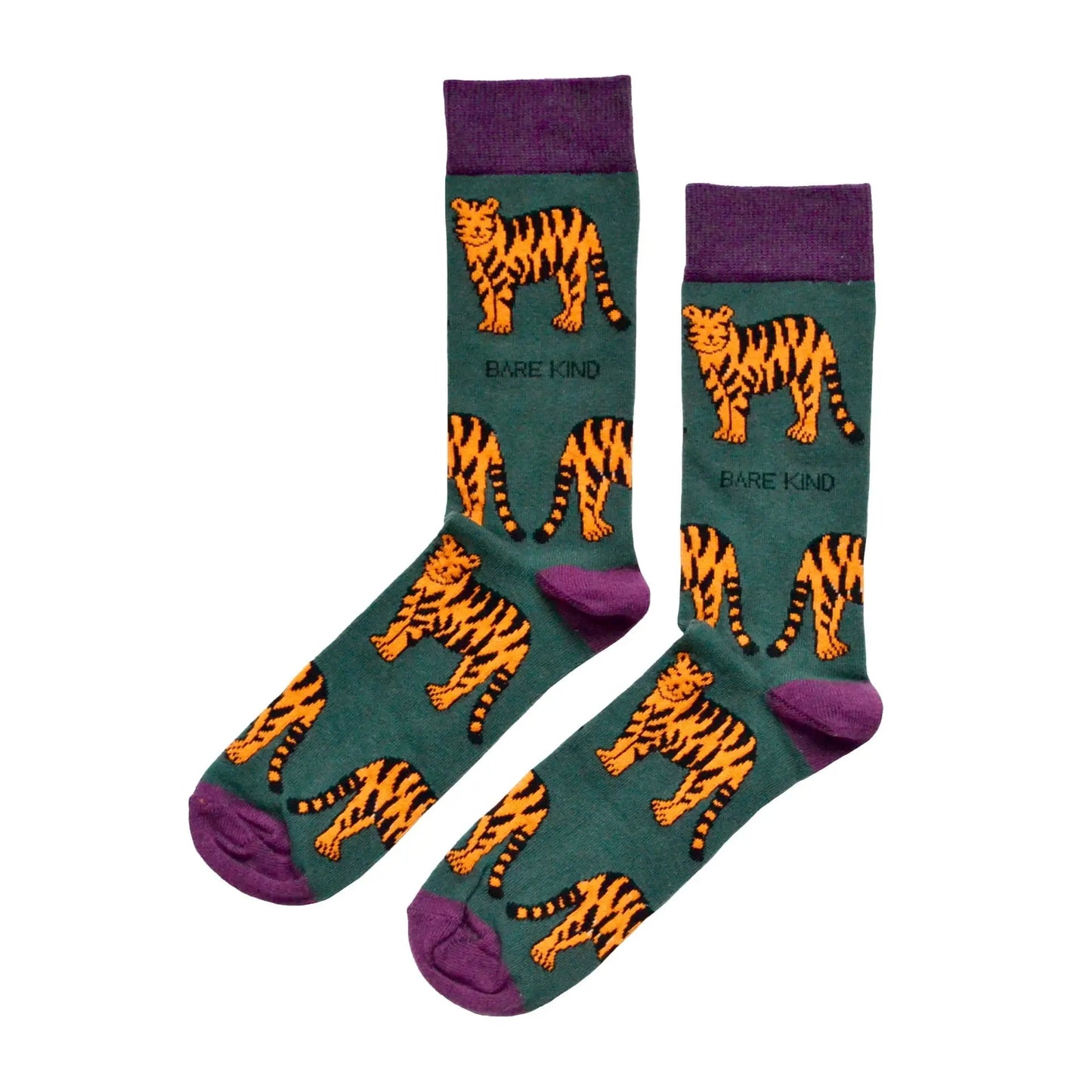 Save the Tigers Bamboo Socks Bare Kind