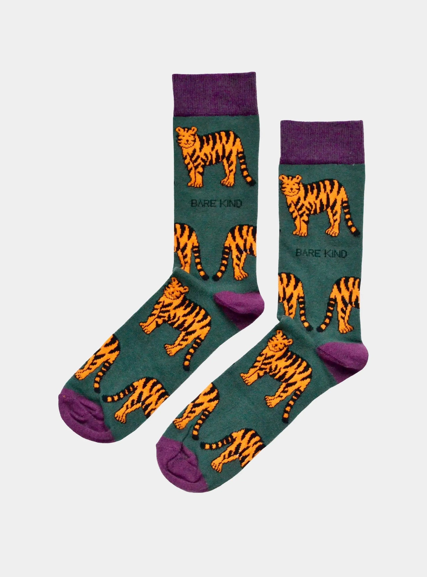 Save the Tigers Bamboo Socks Bare Kind