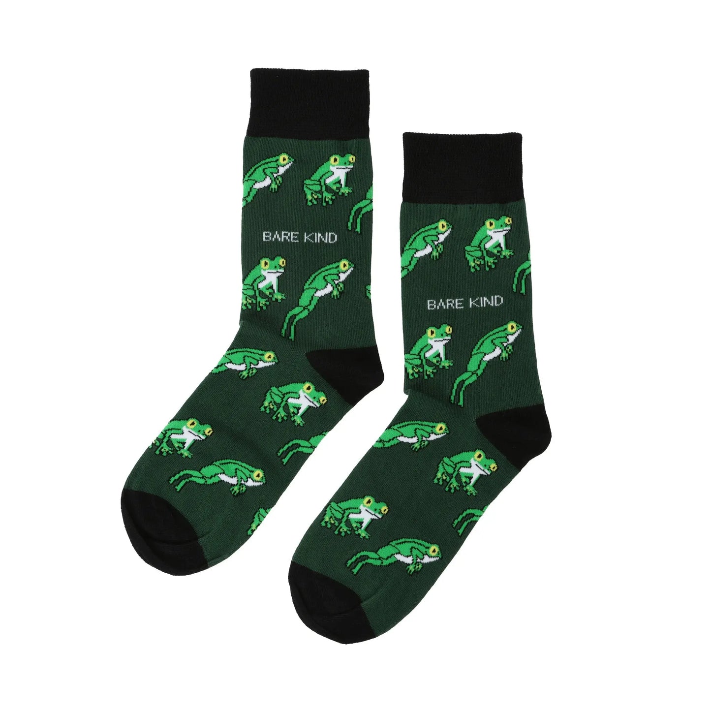 Save the Tree Frog Bamboo Socks Bare Kind