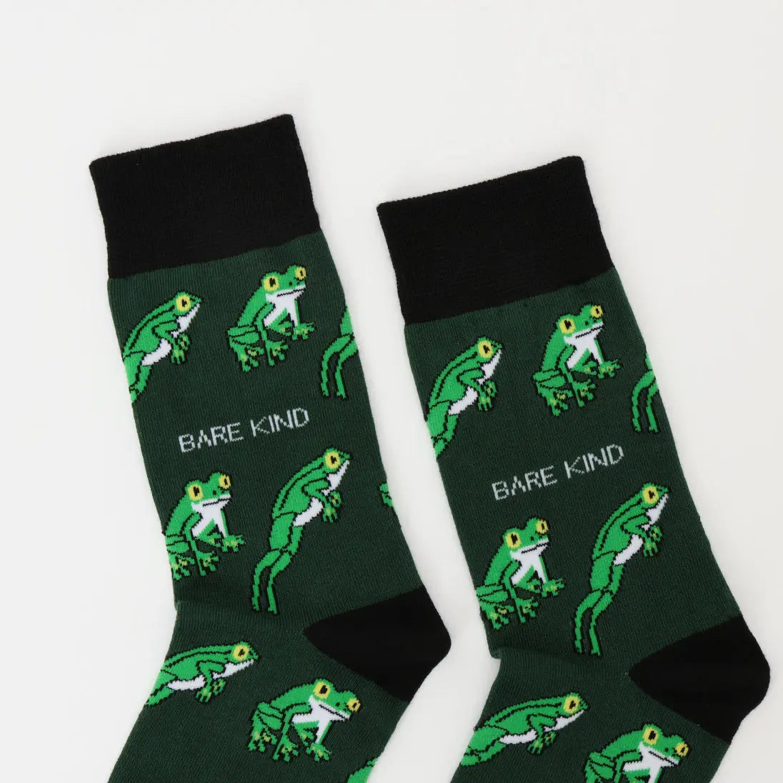 Save the Tree Frog Bamboo Socks Bare Kind
