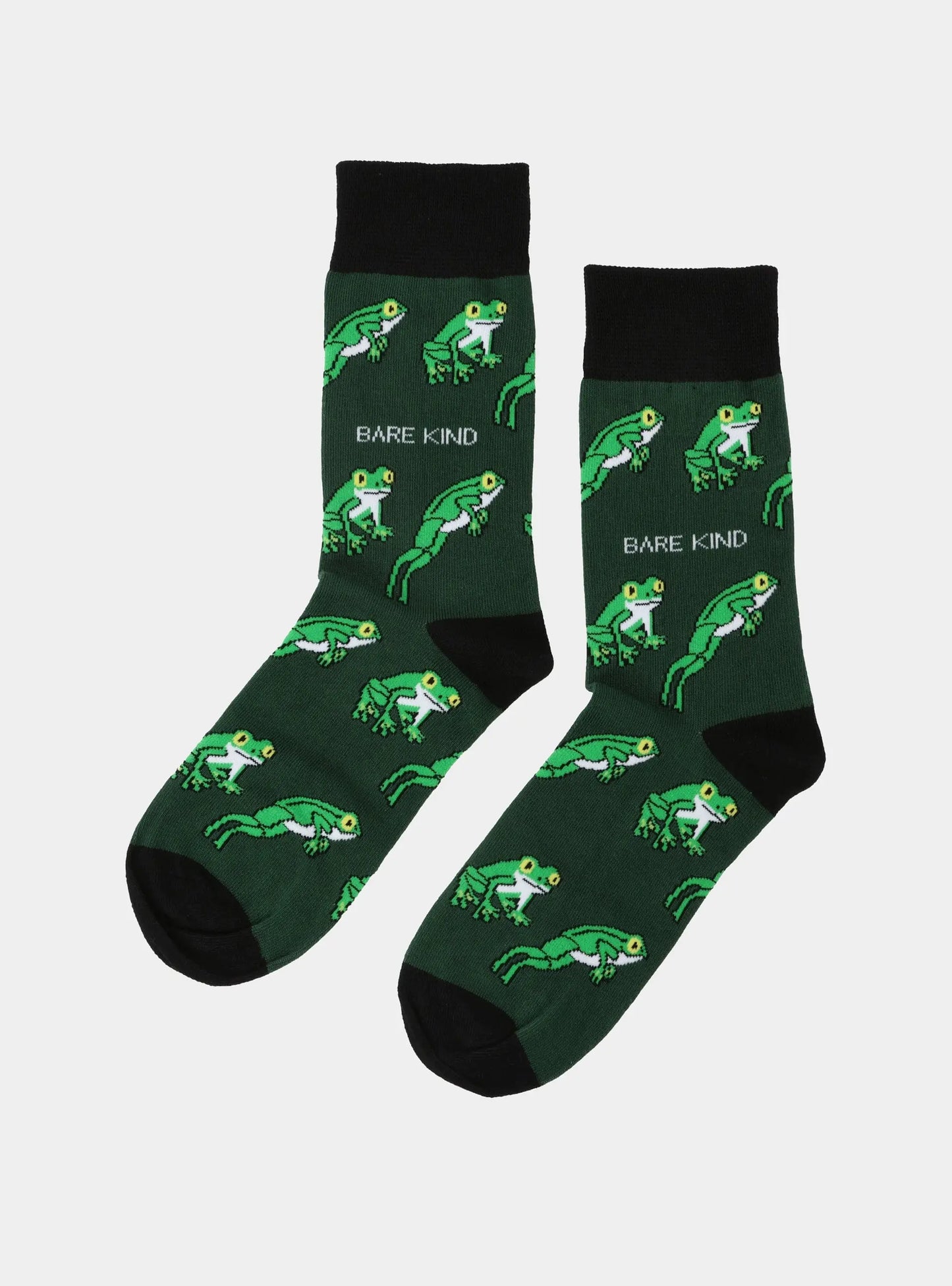 Save the Tree Frog Bamboo Socks Bare Kind