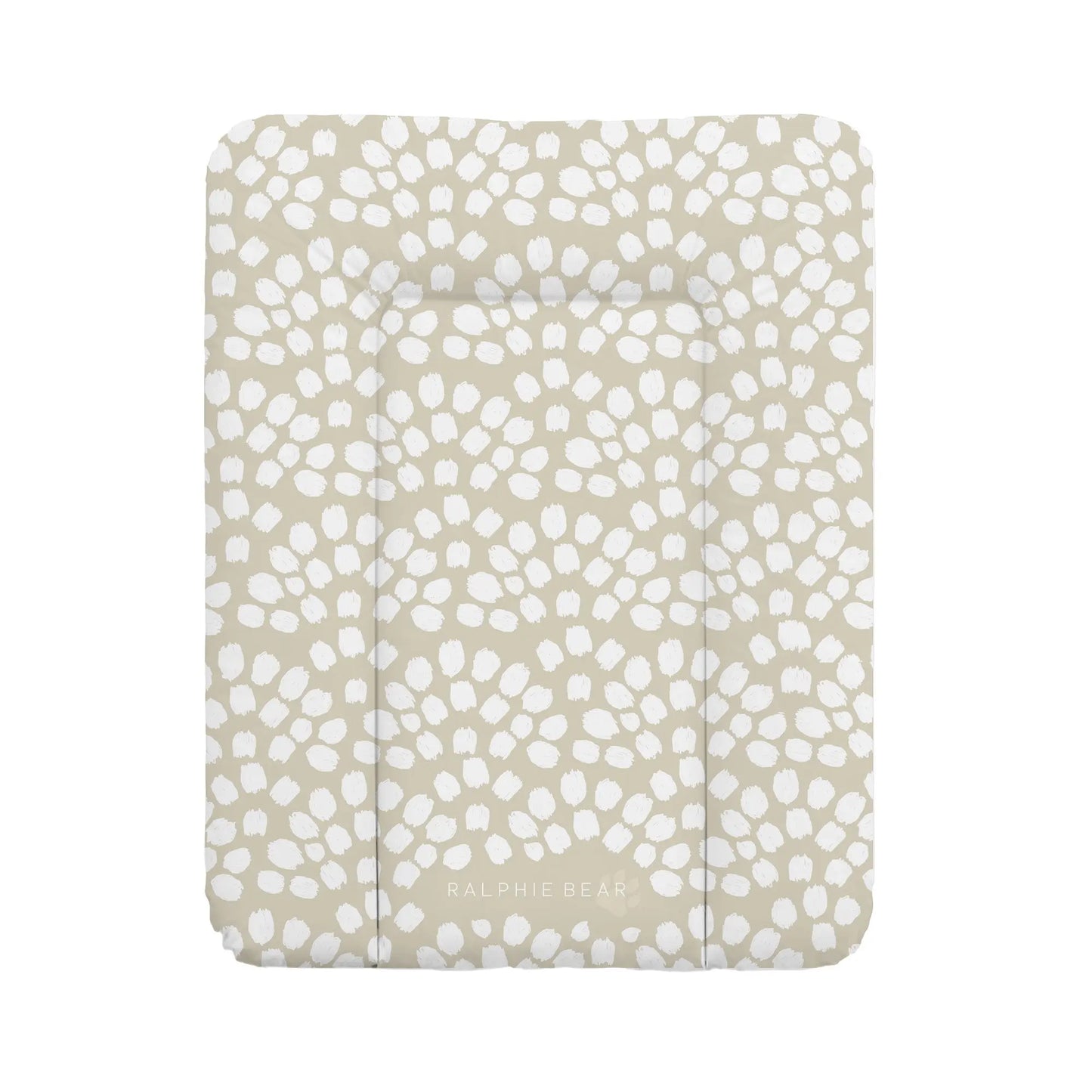 Scallop Comfort Changing Mat Ralphie Bear