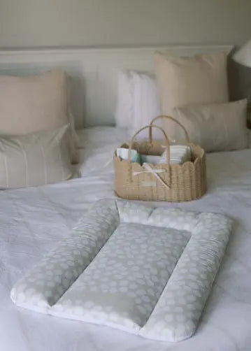 Scallop Comfort Changing Mat Ralphie Bear