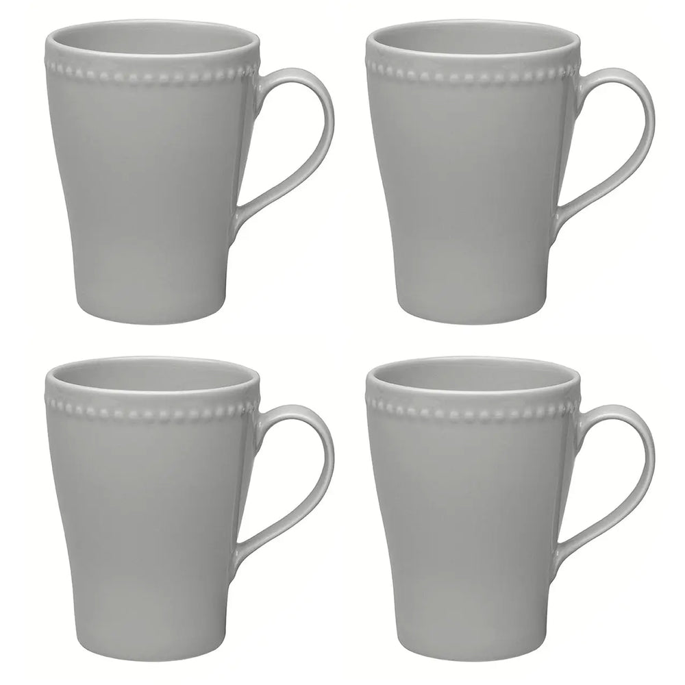 Scandi Living Dots Mug 35 Cl 4-Pack Grey Scandi Living