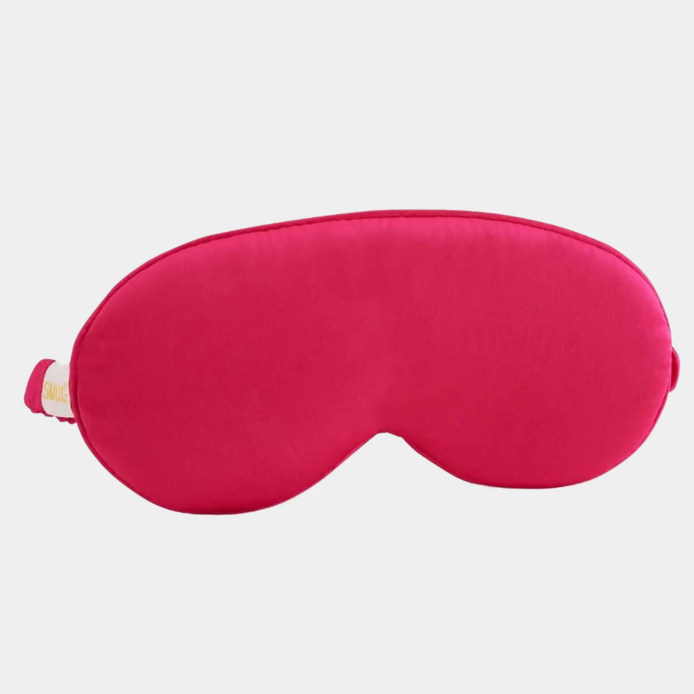 Scarlett Cloud Padded Satin Sleep Mask SMUG