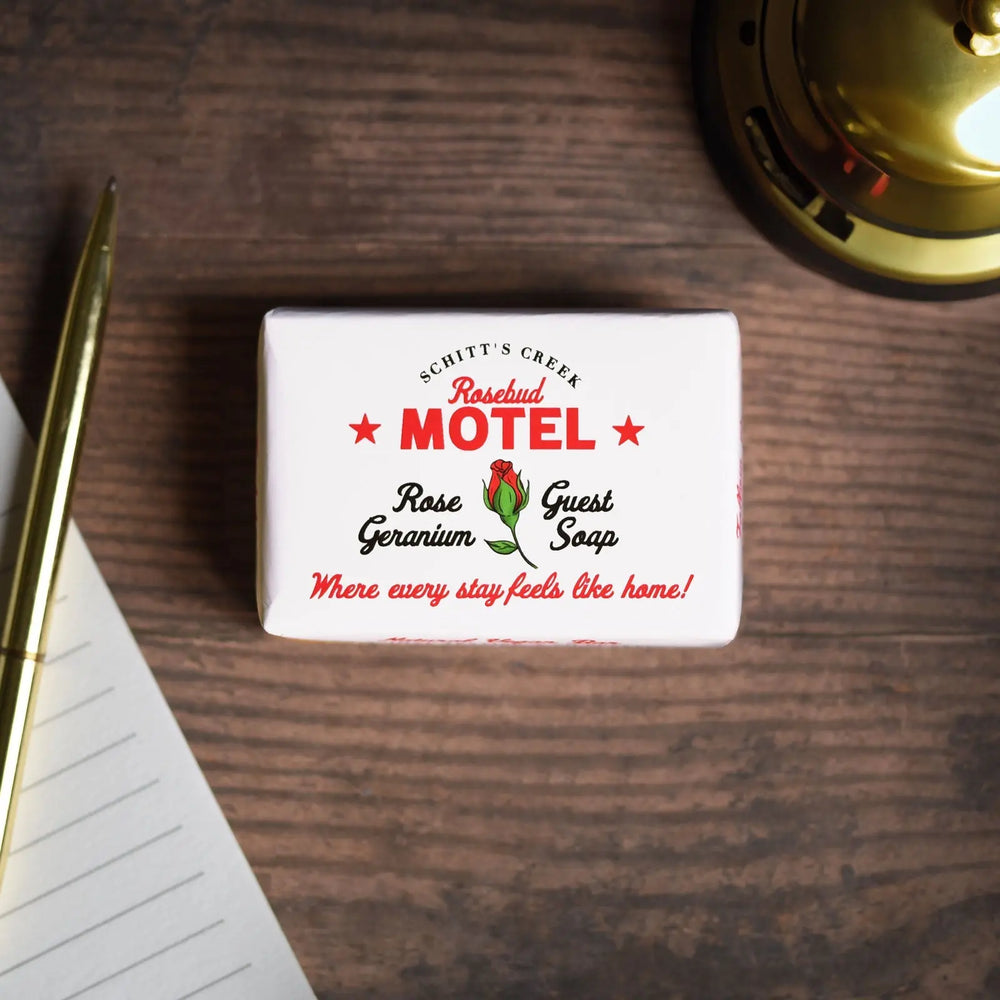 Schitt's Creek Rosebud Motel Guest Soap Paper Plane