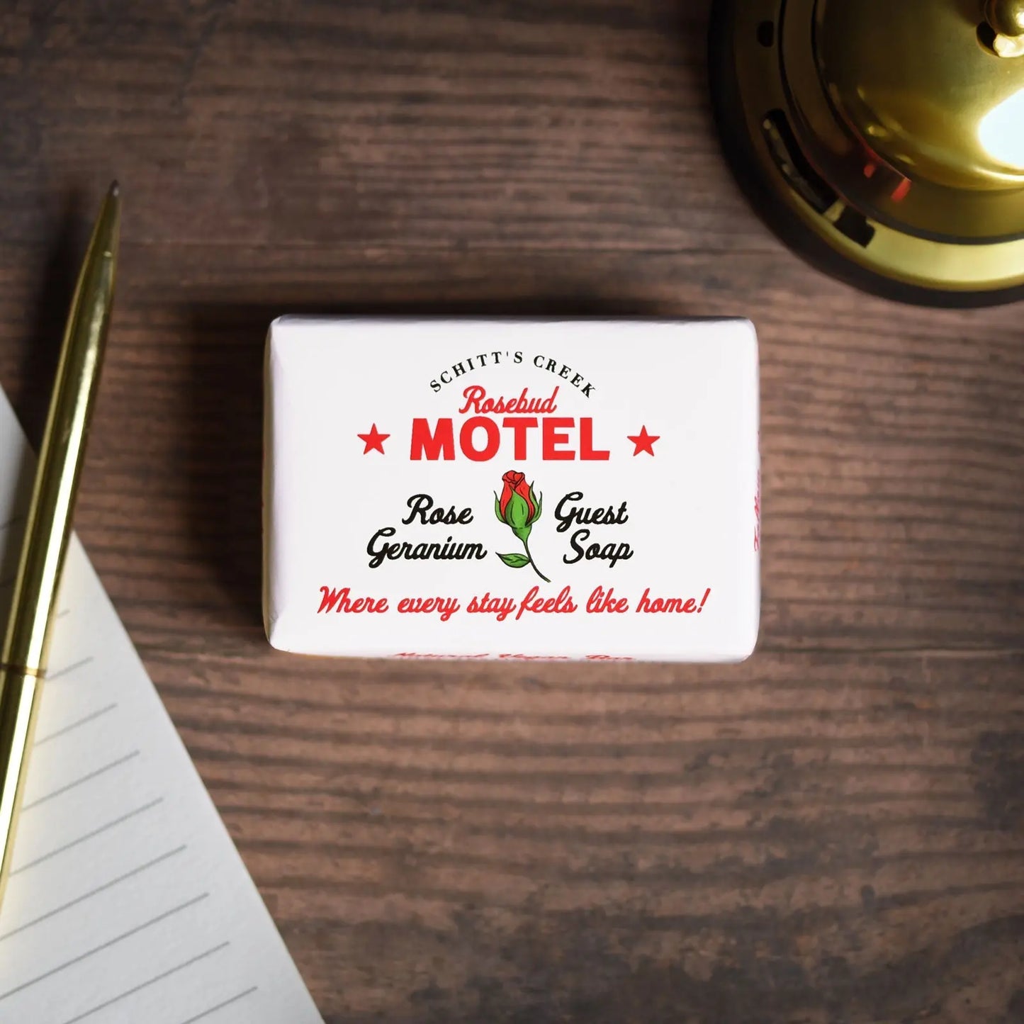 Schitt's Creek Rosebud Motel Guest Soap Paper Plane