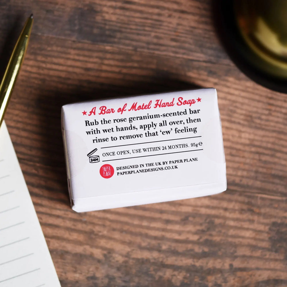 Schitt's Creek Rosebud Motel Guest Soap Paper Plane