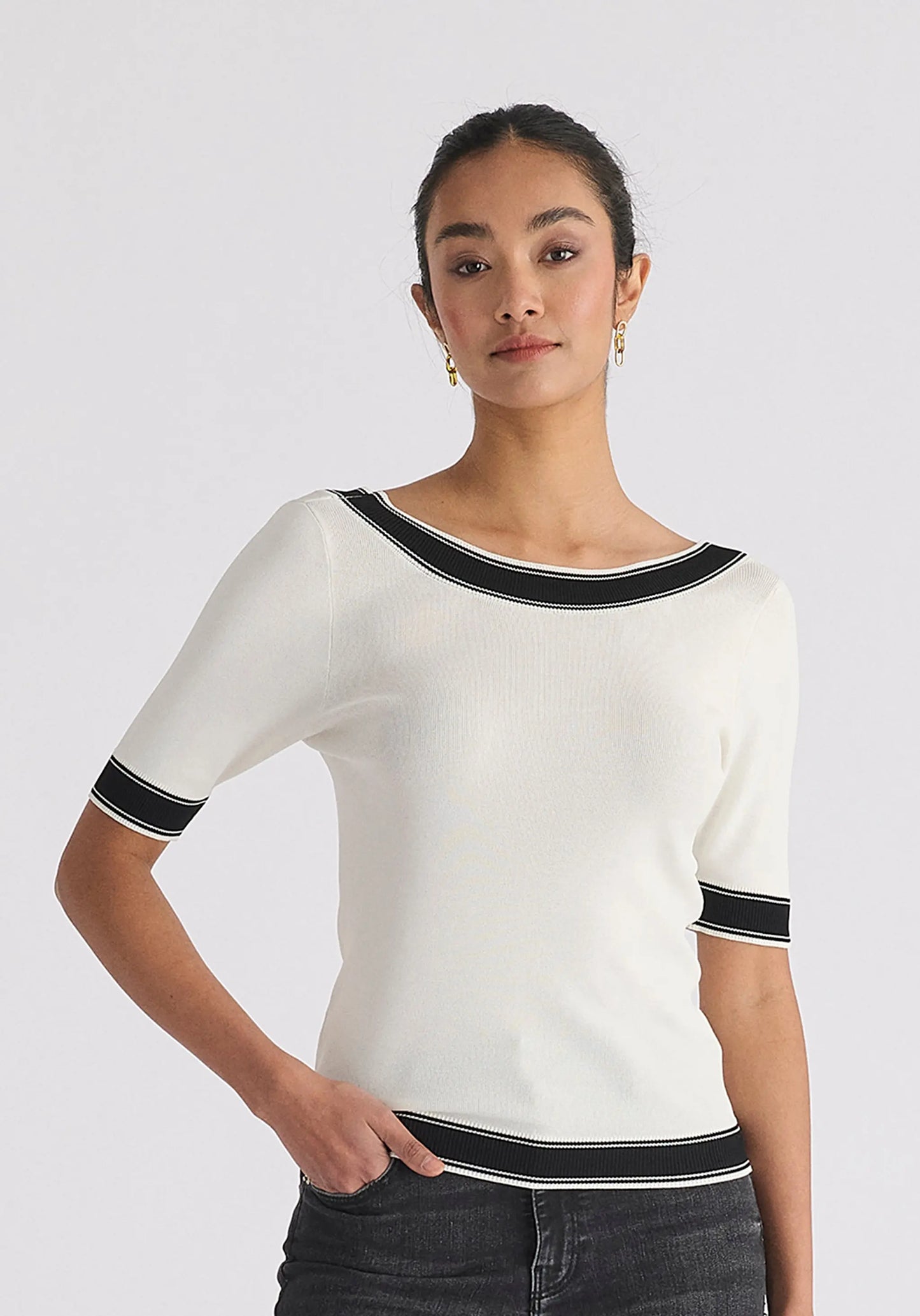 Scoop Back Top Paisie