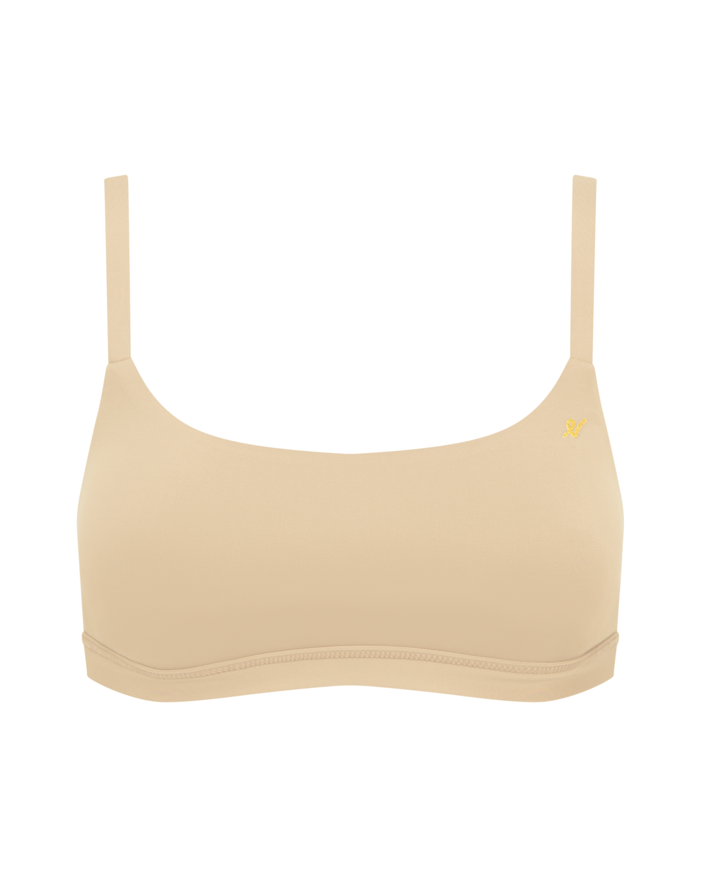 The Stretch Scoop Neck Bralette - Bare 01 Nudea