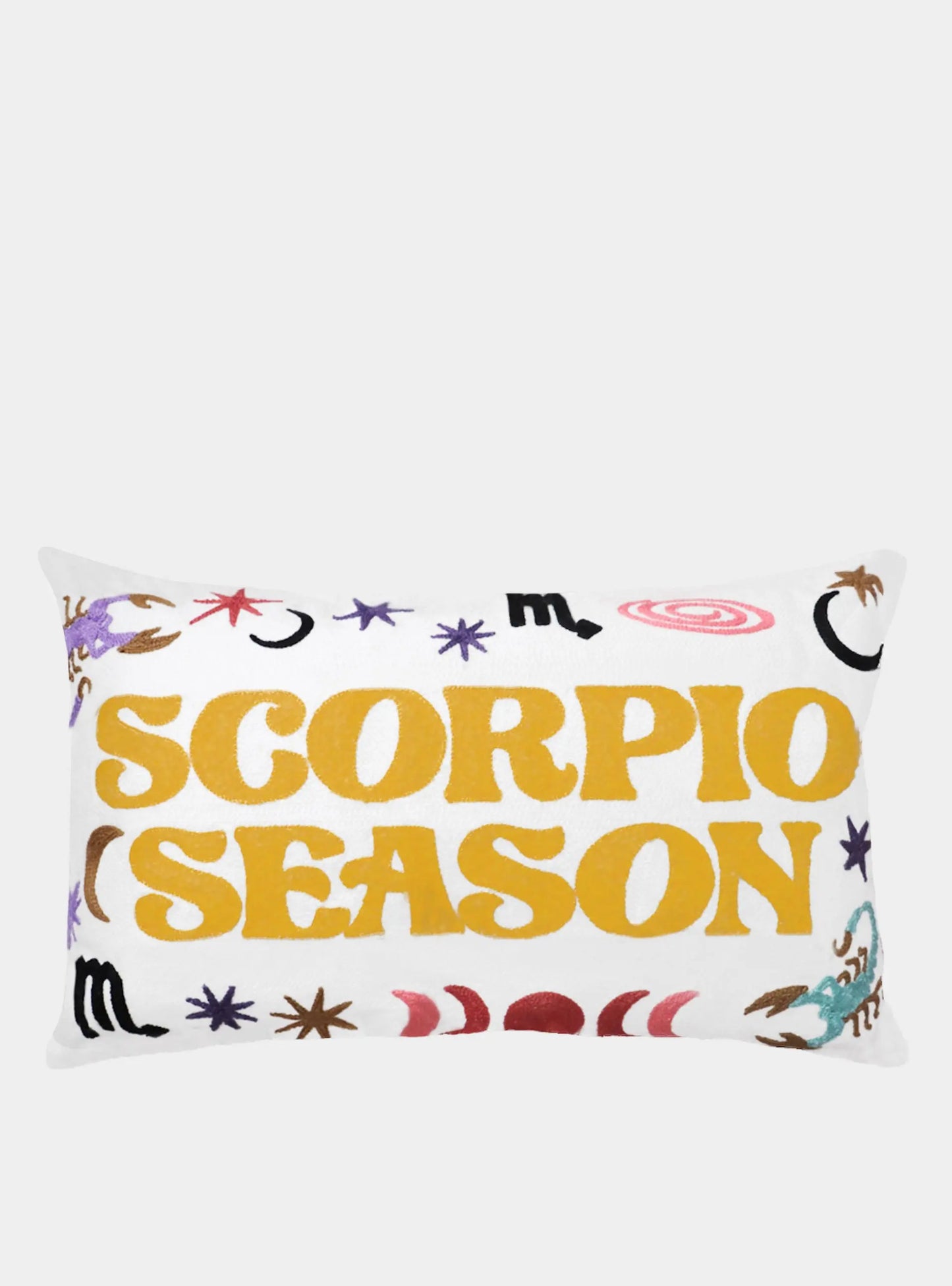 Scorpio Season Needlepoint Cushion The Pillow Drop