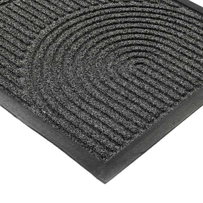Scraper Doormat in Black The Rugs