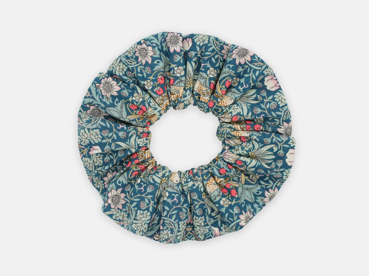 Scrunchie - Liberty Strawberry Thief P Print Holme & Moss