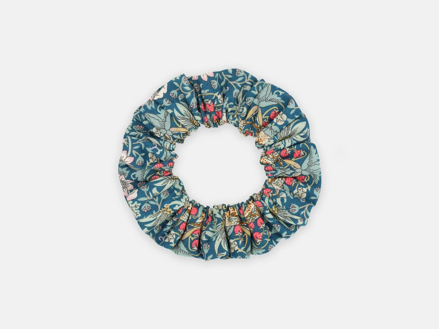 Scrunchie - Liberty Strawberry Thief P Print Holme & Moss
