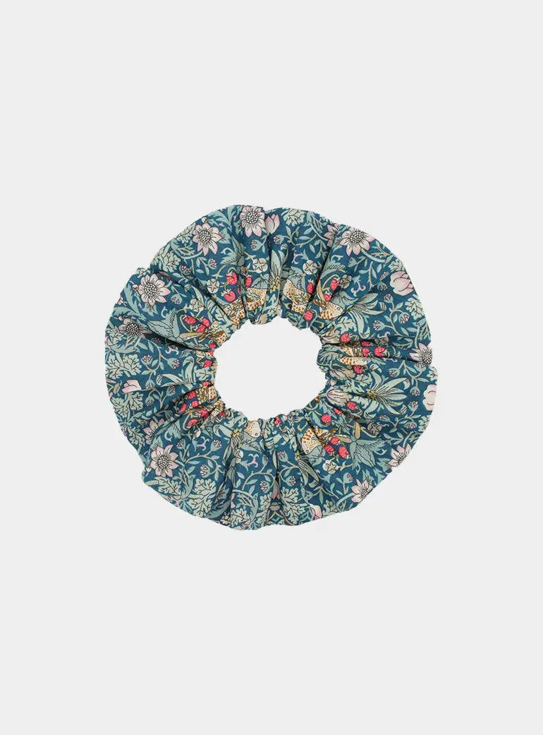 Scrunchie - Liberty Strawberry Thief P Print Holme & Moss