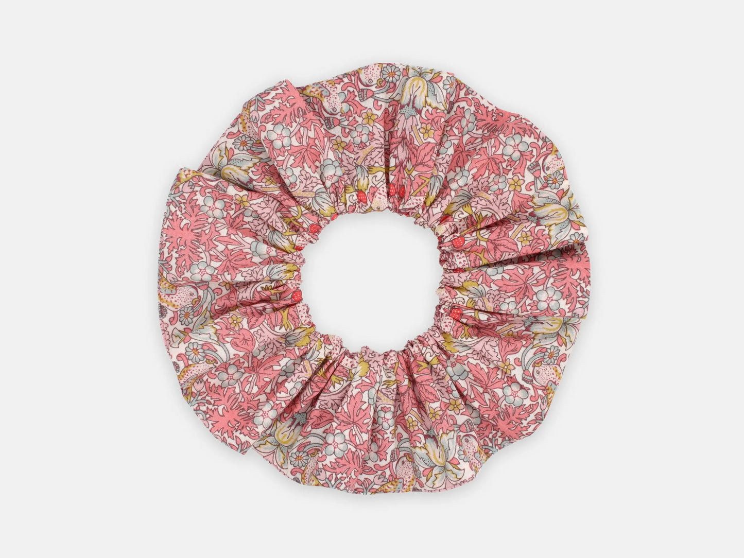 Scrunchie - Liberty Strawberry Thief Spring C Print Holme & Moss