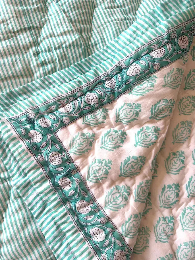 Sea Blue Quilt WooWoo London