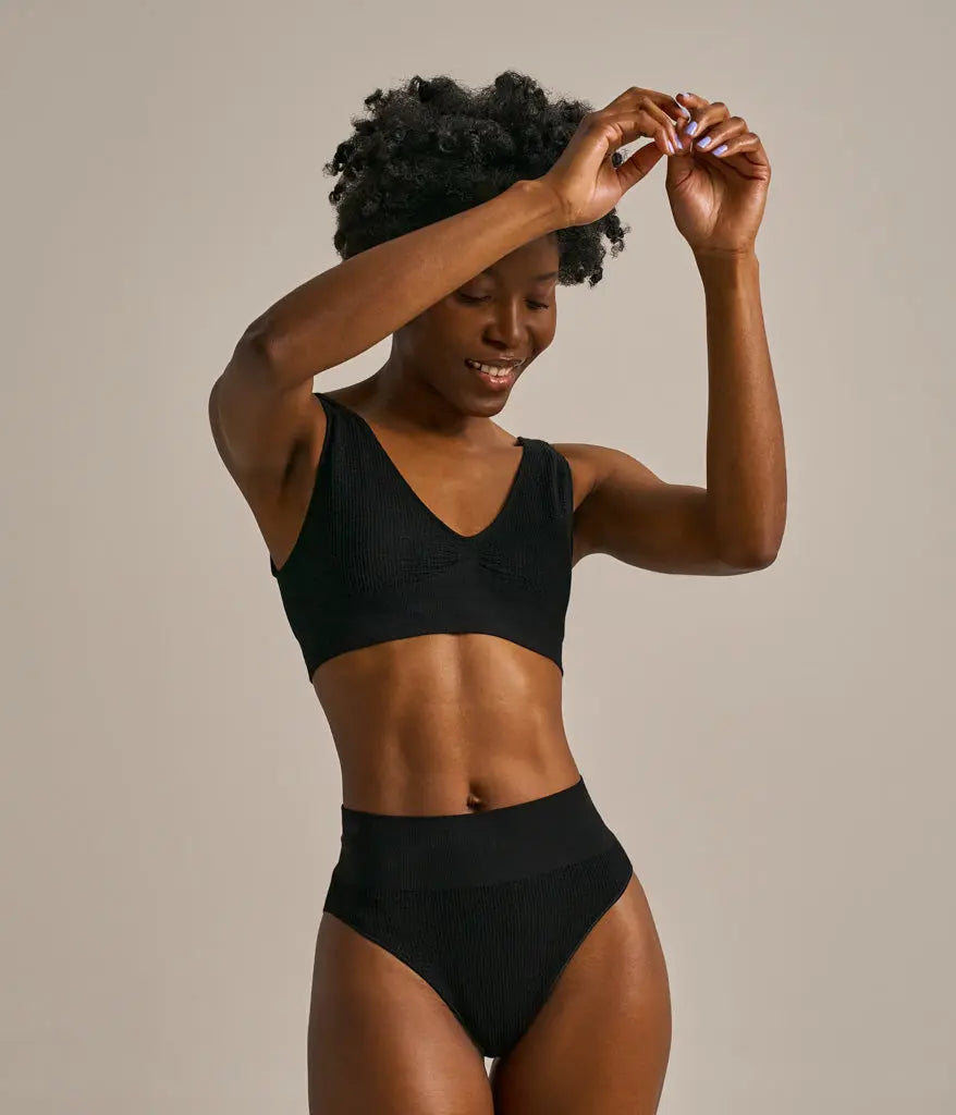 Seamless High Waist Brief BAM Clothing