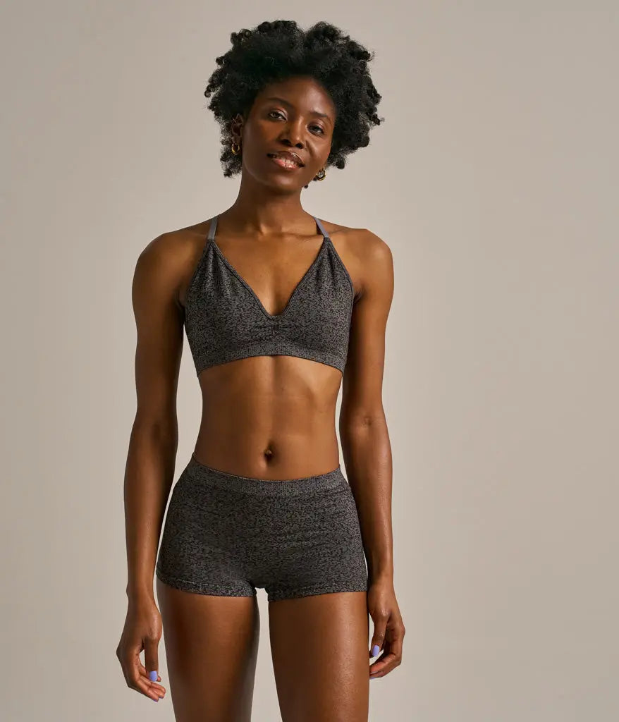 Seamless Jacquard Midi Short BAM Clothing