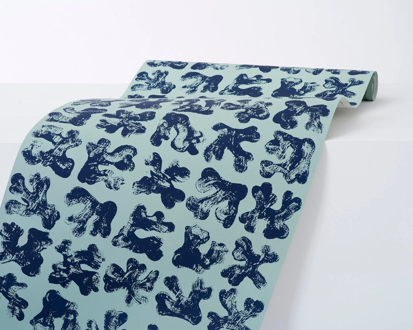 Seaweed Wallpaper | Deep Navy Stoff Studios