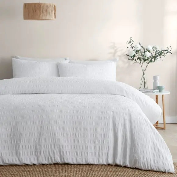 Serene Honely Duvet Cover and Pillowcase Set Dunelm