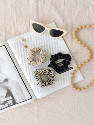 Champagne Leopard set of 3