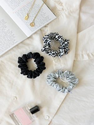 Silver Grey Leopard set of 3