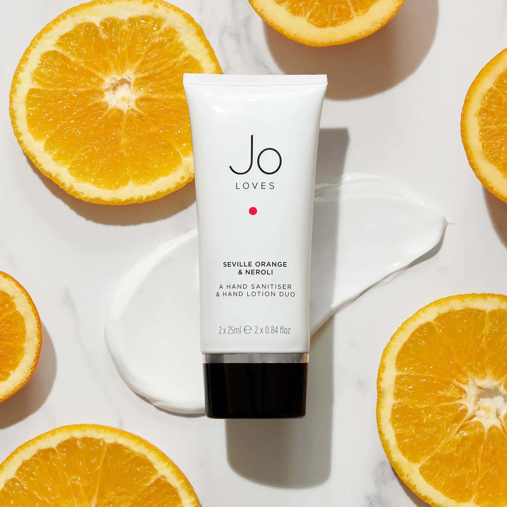 Seville Orange & Neroli - A Hand Sanitiser & Lotion Duo Jo Loves