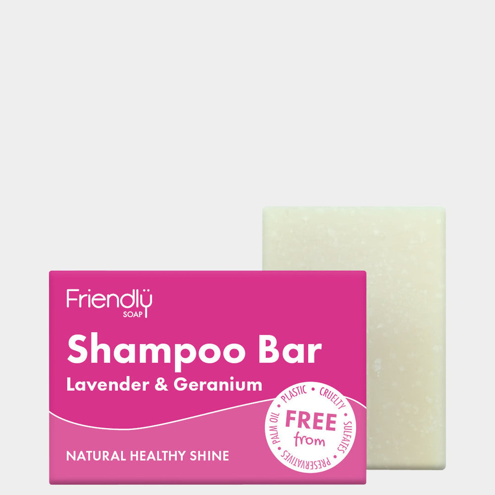 Shampoo Bar - Lavender & Geranium Friendly Soap