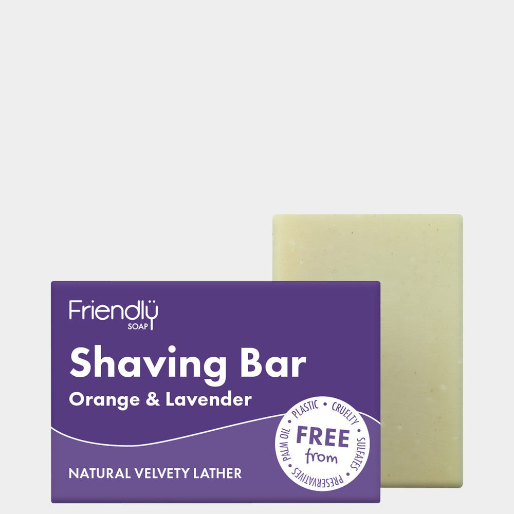 Shaving Bar - Orange & Lavender Friendly Soap