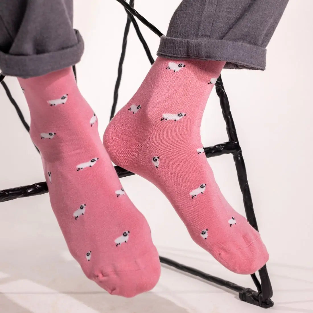 Sheep Bamboo Socks Swole Panda