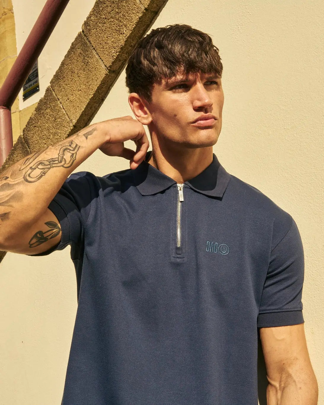Sherborn Polo Denim Blue Duck and Cover