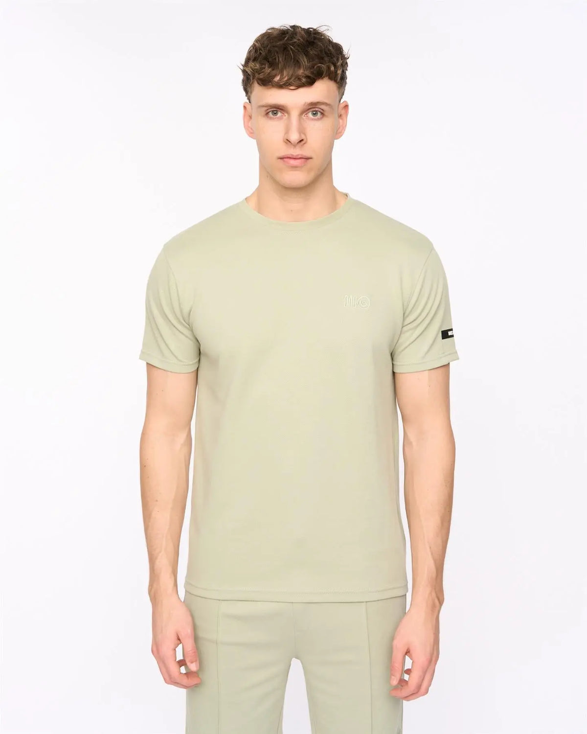 Sherborn T-Shirt Light Olive Duck and Cover