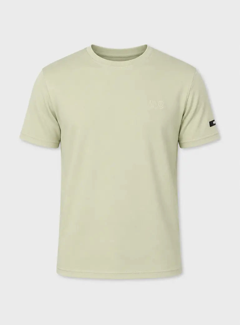 Sherborn T-Shirt Light Olive Duck and Cover