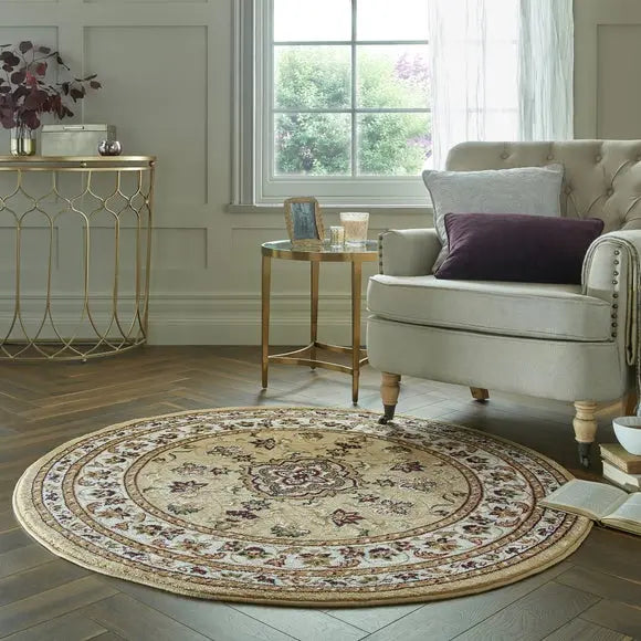 Sherborne Round Rug Dunelm