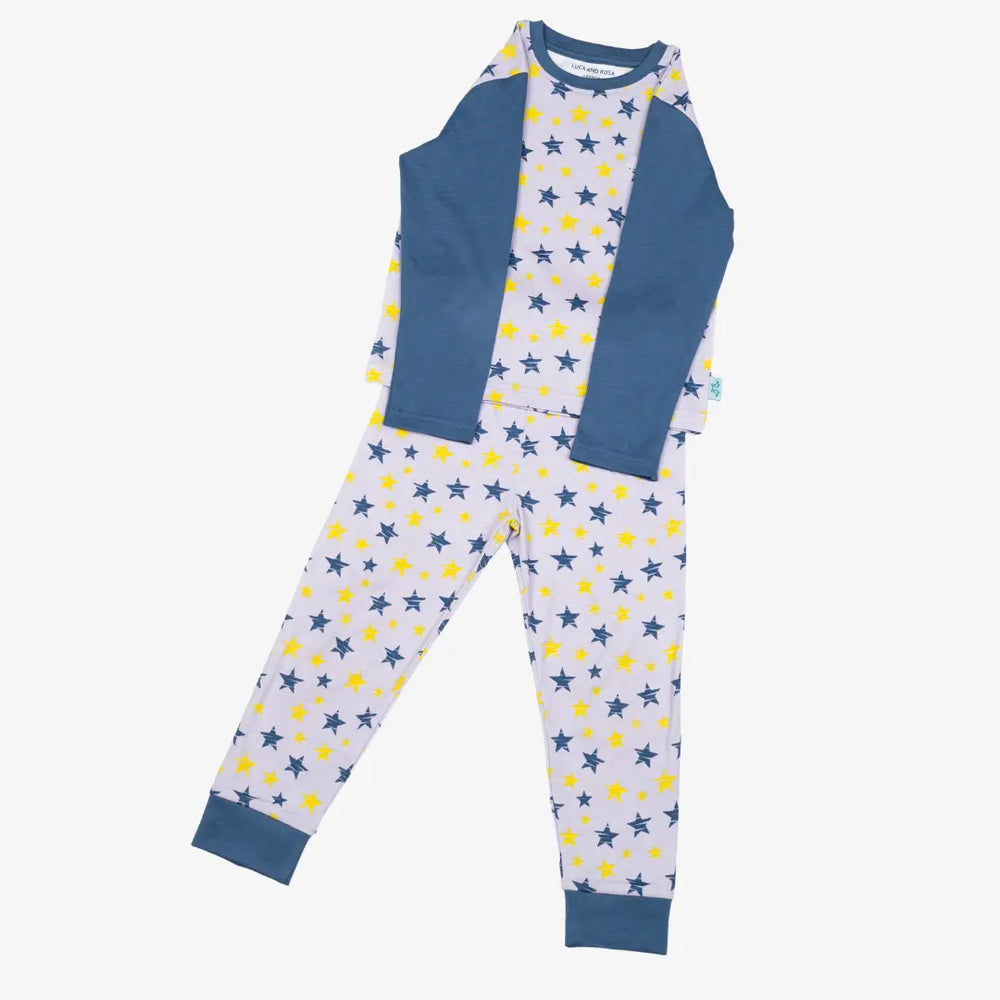 Shining Stars Print Pyjamas Luca and Rosa
