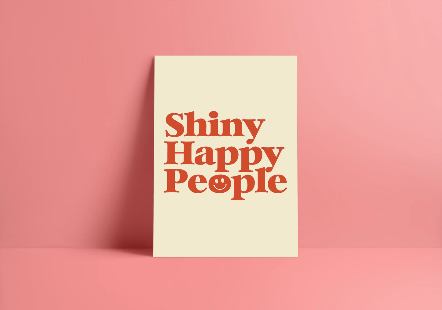 Shiny Happy People (R.E.M. inspired) A4 Lyric Print whowhatclaireart