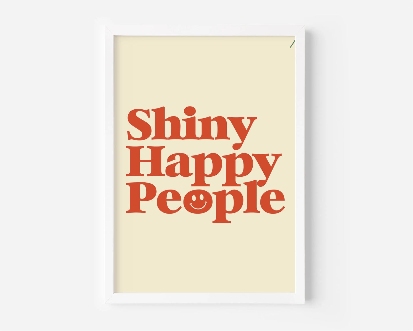 Shiny Happy People (R.E.M. inspired) A4 Lyric Print whowhatclaireart