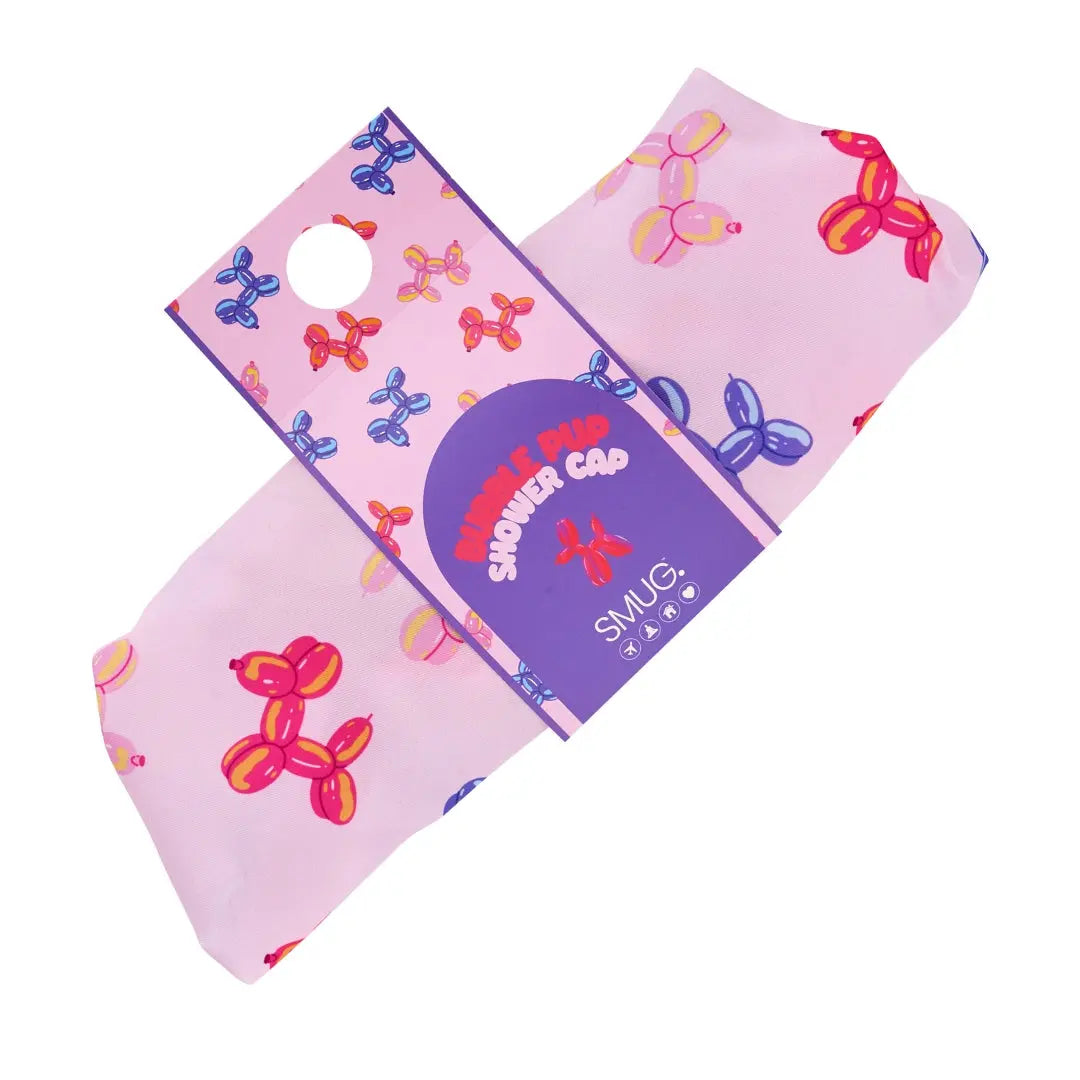 Shower Cap - Bubble Pup Print SMUG