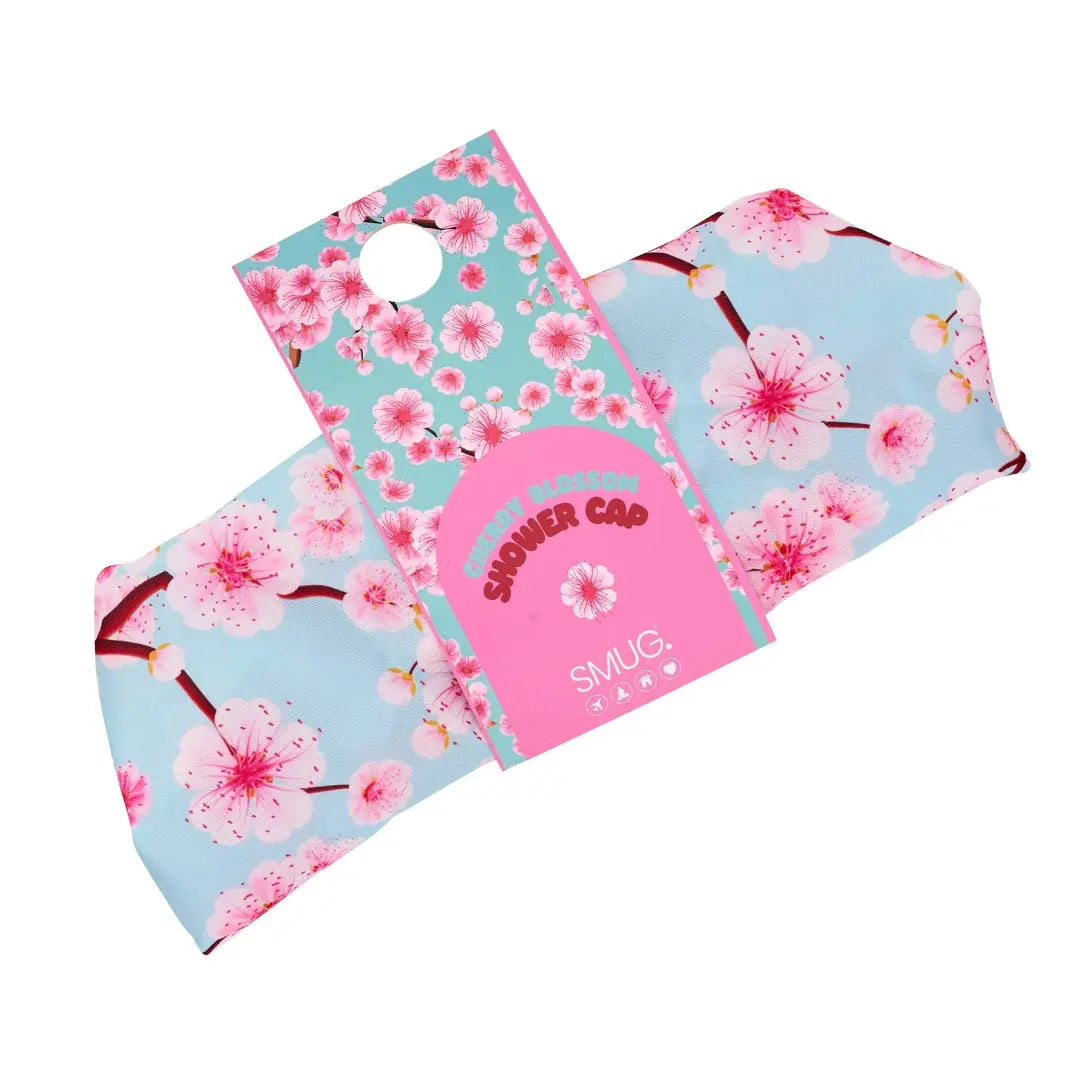 Shower Cap - Cherry Blossom Print SMUG