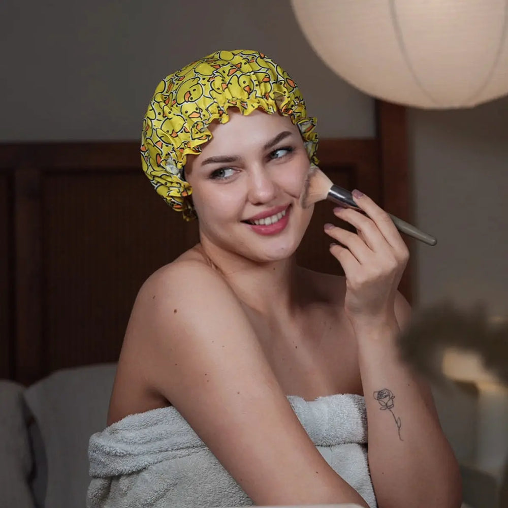 Shower Cap - Duck Print SMUG