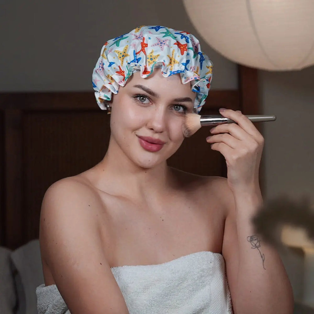 Shower Cap - Starfish Print SMUG