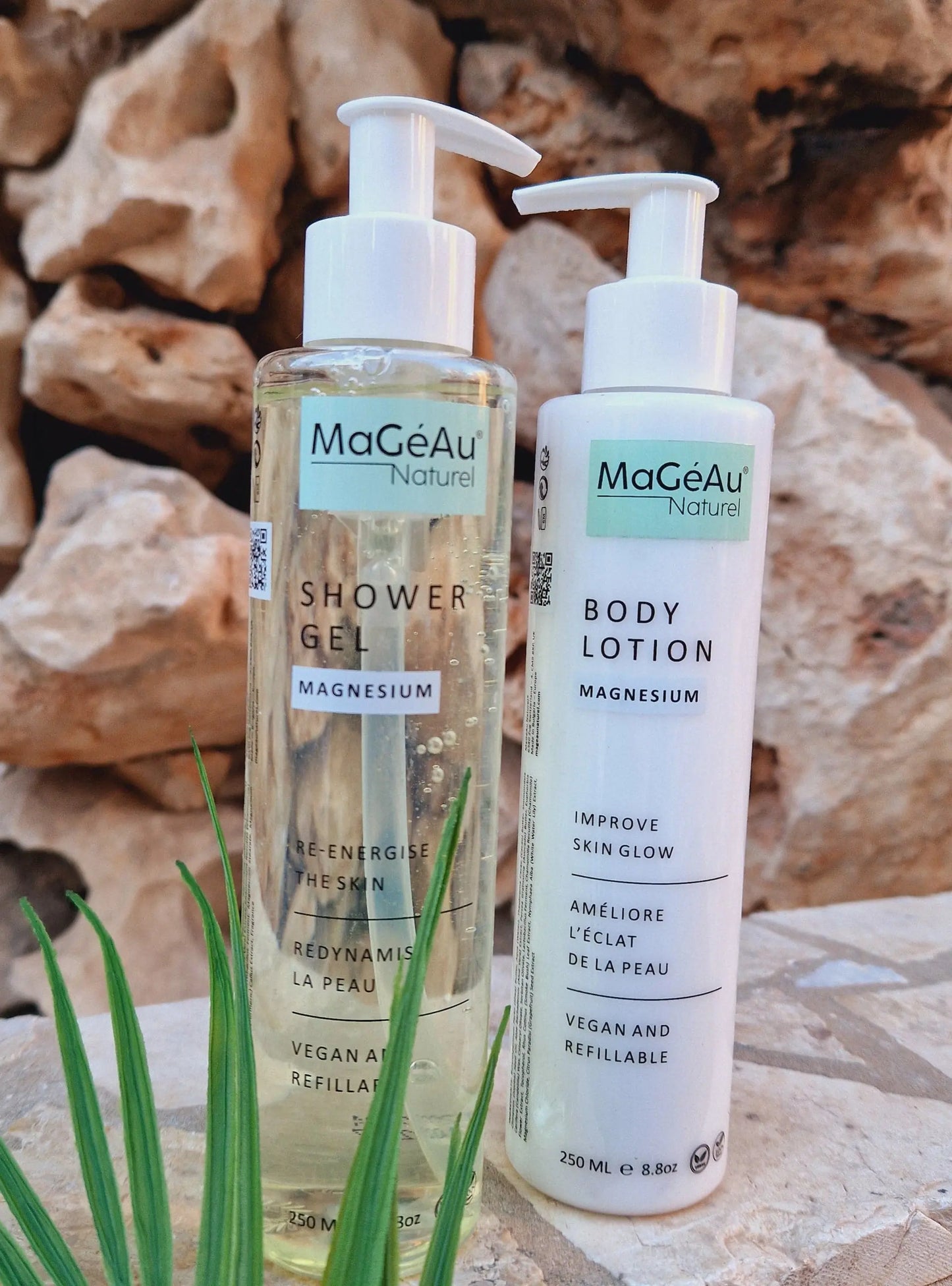 Shower Gel & Body Lotion Set MaGéAu Naturel