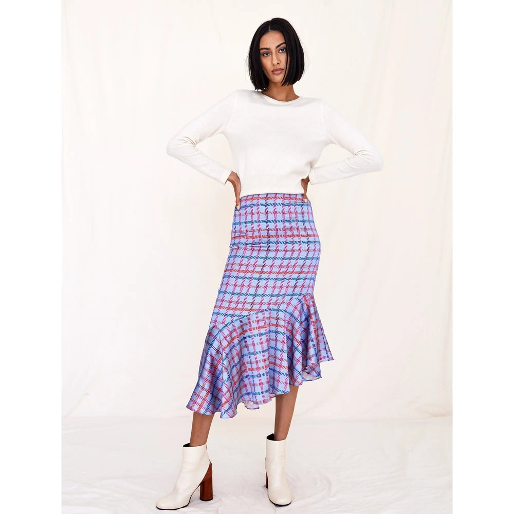 Side Frill Skirt / "Blair" Jessica Russell Flint
