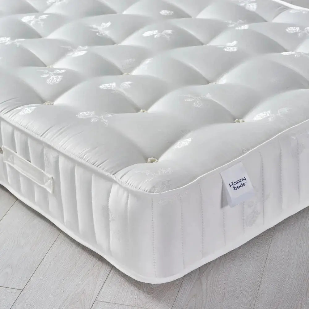 Signature Crystal 3000 Pocket Sprung Orthopaedic Natural Mattress Happy Beds