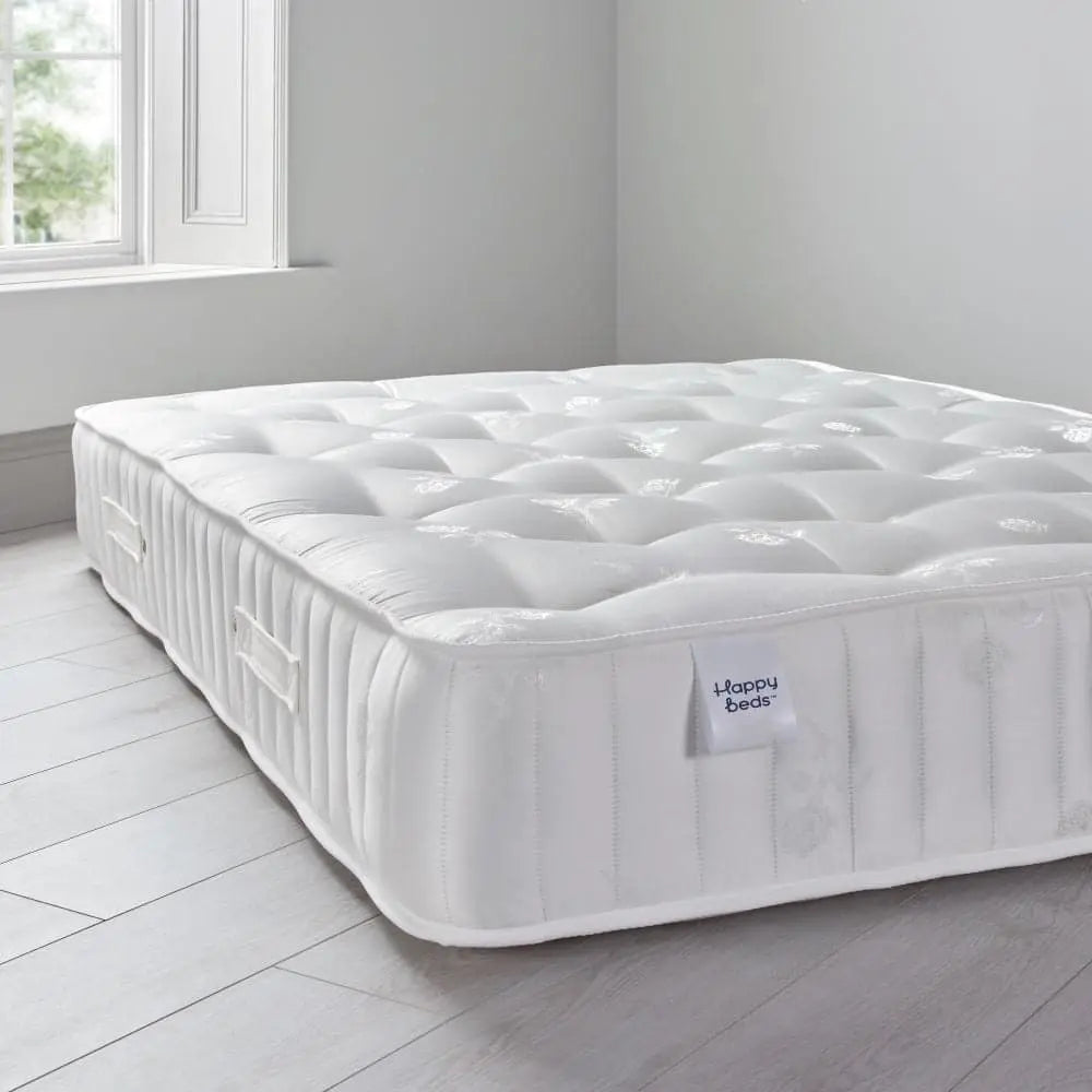 Signature Crystal 3000 Pocket Sprung Orthopaedic Natural Mattress Happy Beds