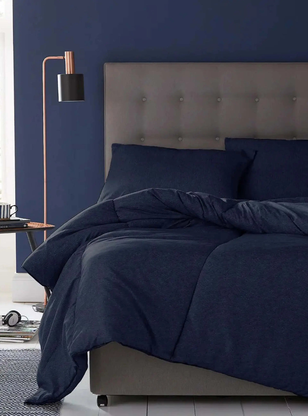 Coverless Duvet + Firm Support Pillows